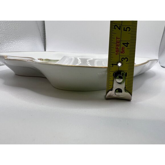 Royal Worcester Fine Porcelain Evesham Gold Asparagus Vintage Serving Plate Tray - Picture 9 of 9